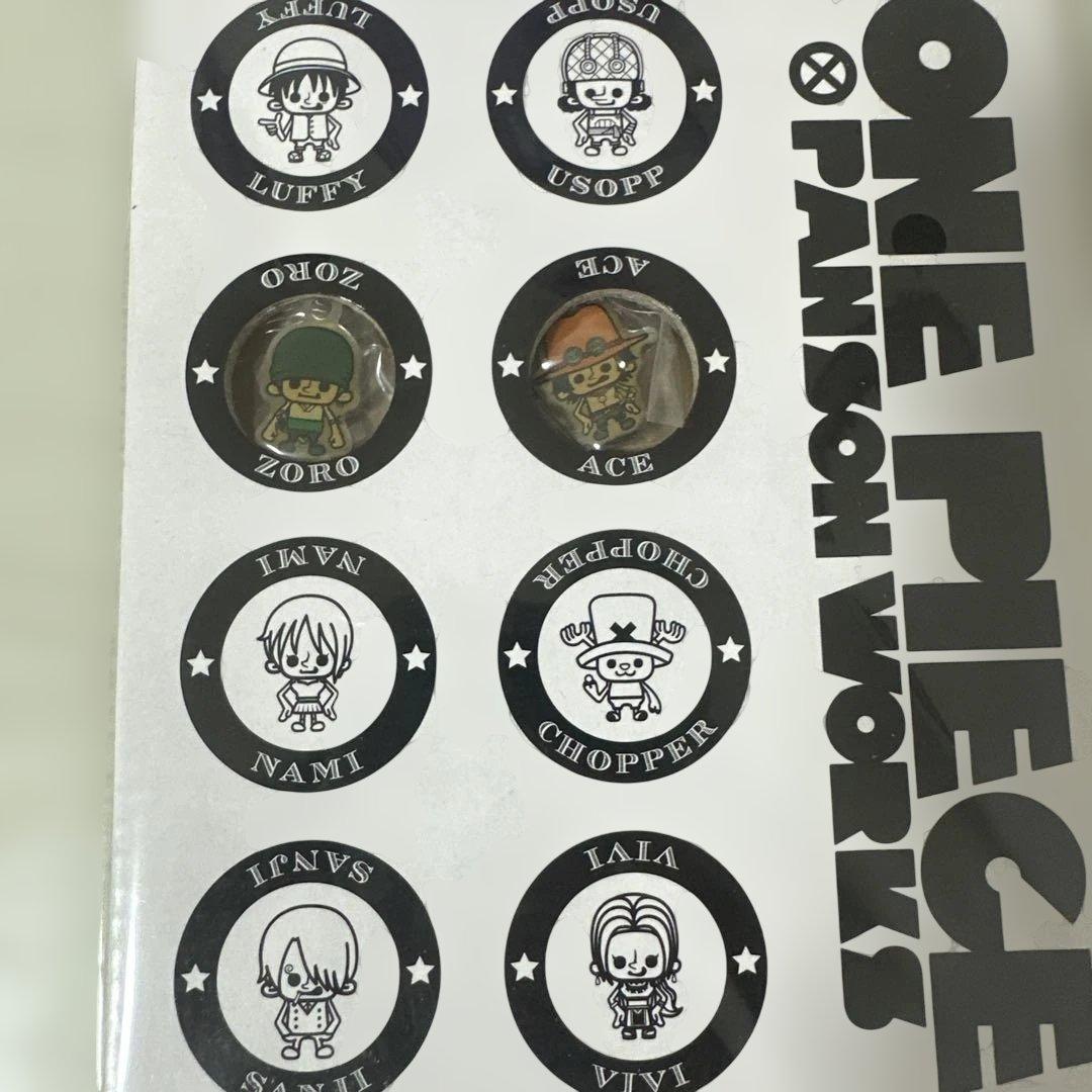 ONE PIECE パンソンワークス 特典キーホルダー4点