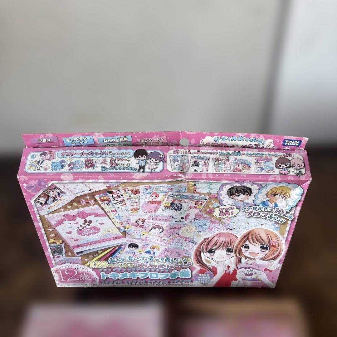 ⭐️希少未使用品⭐️12歳。トキメキプロフ手帳　ちゃお