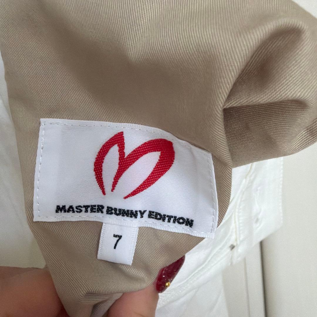 MASTER BUNNY EDITION パンツ サイズ7 ホワイト