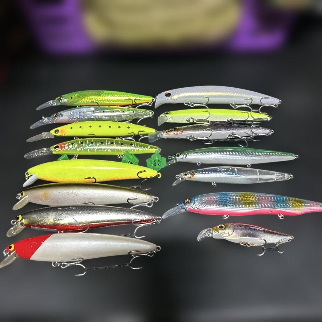 シーバス　ルアーセット　メガバス　エバーグリーン　ダイワ シマノ　まとめ売り