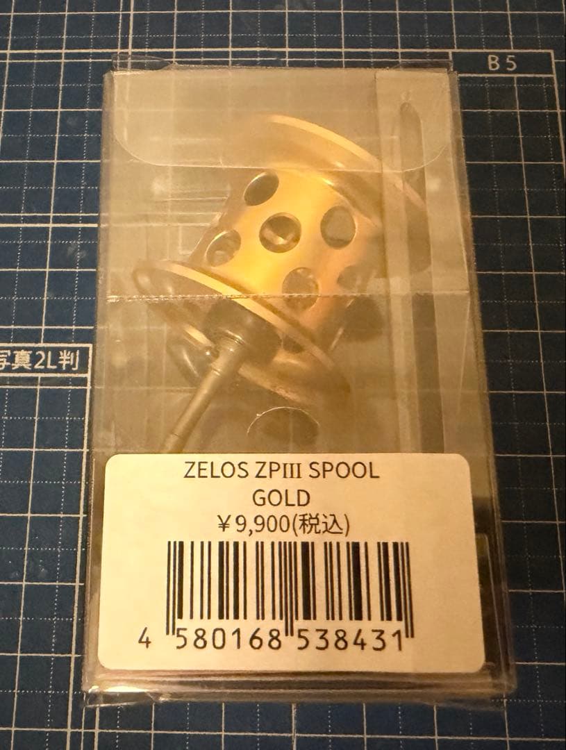 ZELLOS ZP III SPOOL ゴールド