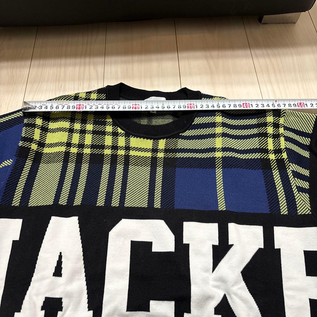 Jack Bunny!! チェック柄セーター サイズ4