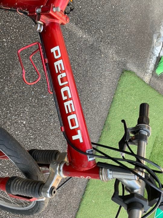 プジョー　コカコーラ　折りたたみ自転車　レア