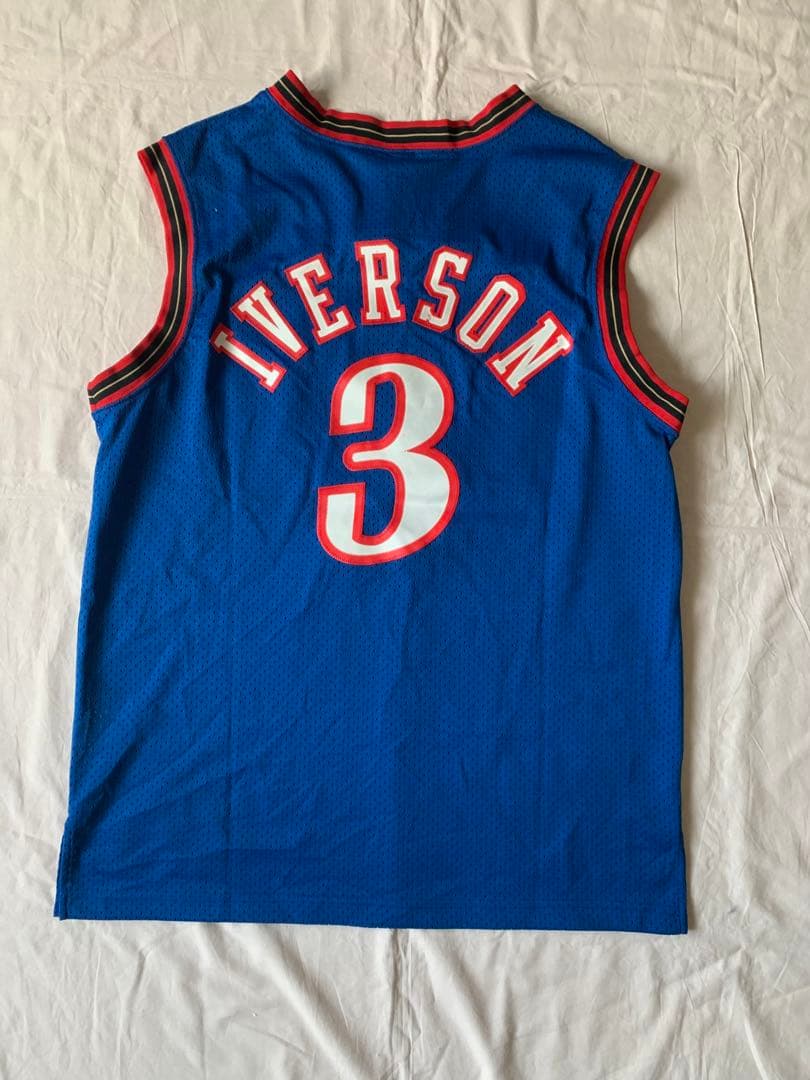 アレンアイバーソン ユニフォーム (Lサイズ)#3 IVERSON