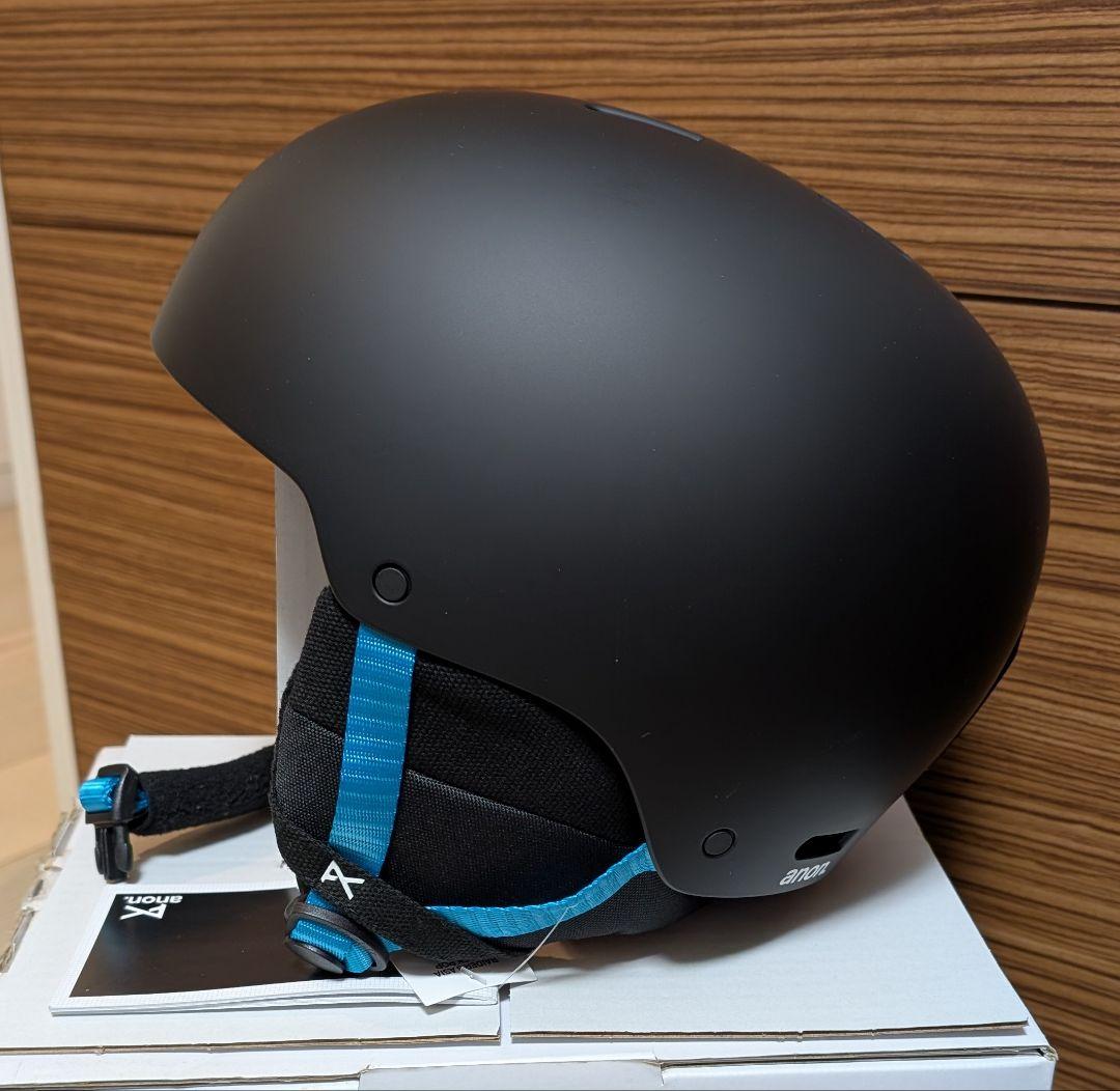 新品 anon RAIDER 3 ASIA サイズМ マットブラック×ブルー