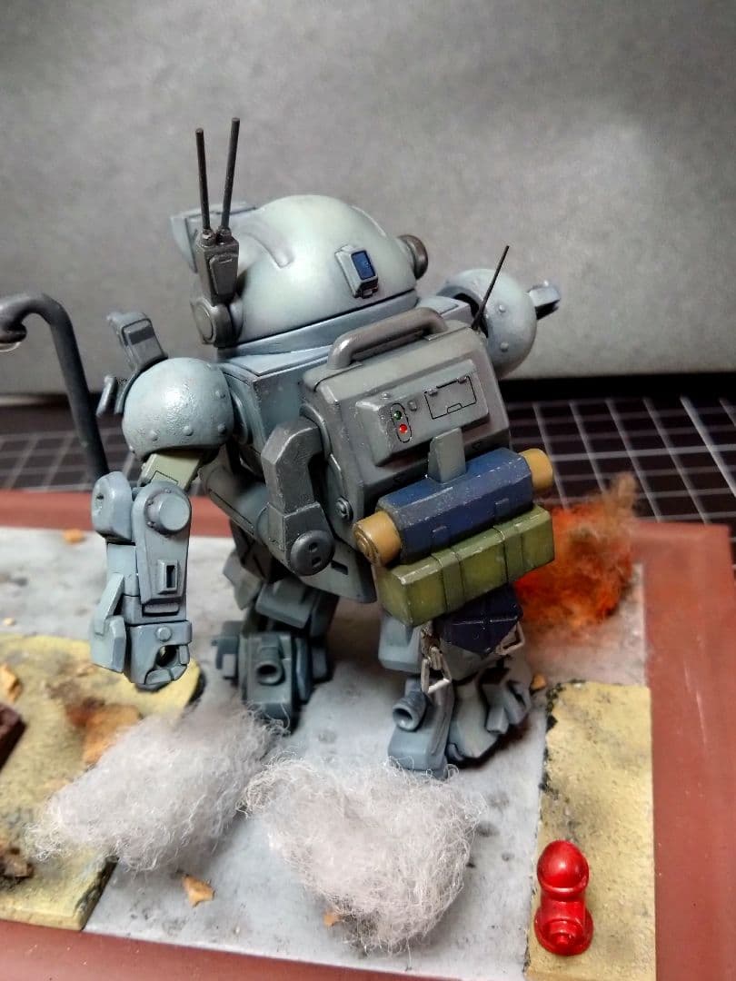 装甲騎兵ボトムズ　スコープドックターボカスタム　サンサ戦使用キリコ機