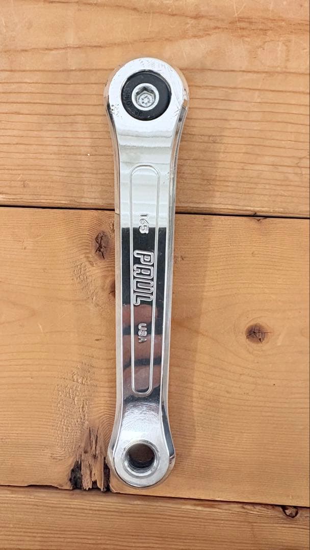 パーツ PAUL ROAD CRANK \" FLUSH\" Paul 165