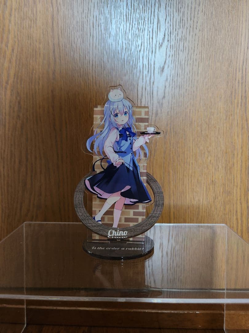 ごちうさ チノ 立体アクリルスタンド・缶バッジ10点セット