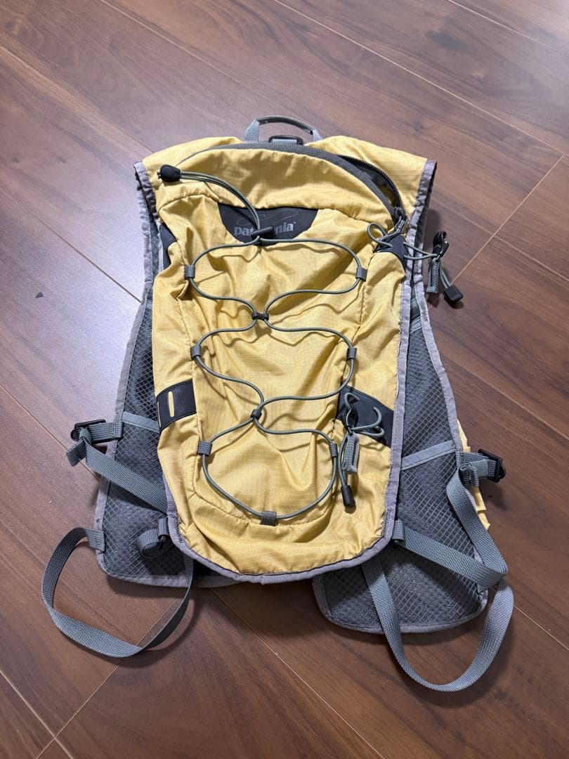 patagonia フィッシングベスト イエロー/グレー　希少