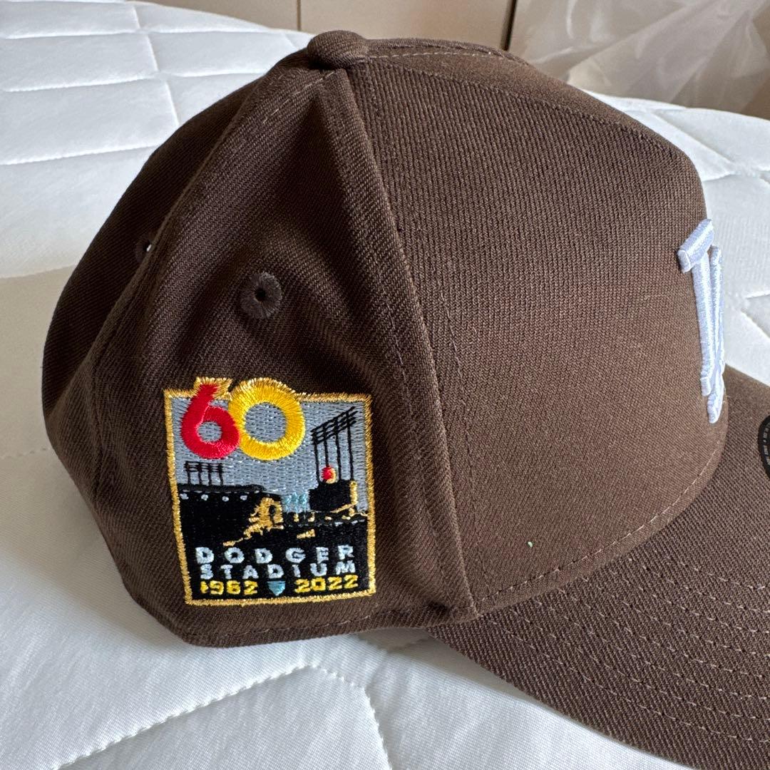 New Era 9FORTY LAドジャース キャップ ブラウン