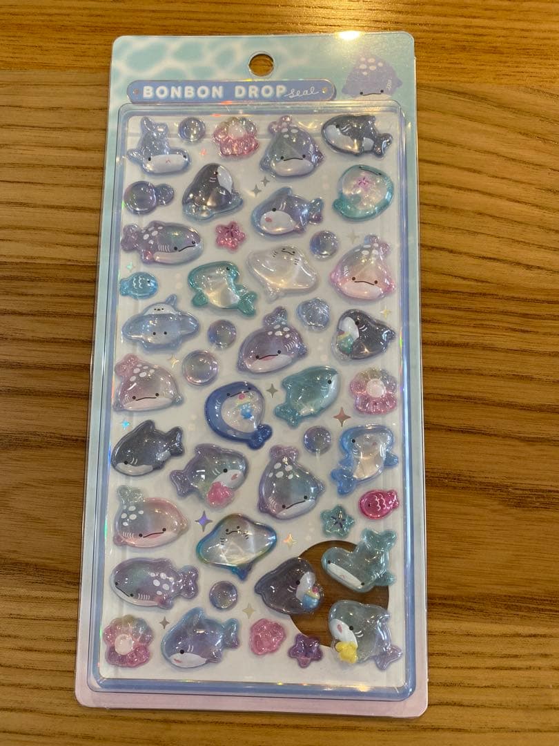 BONBON DROP 動物キャラクターシール 6シートセット