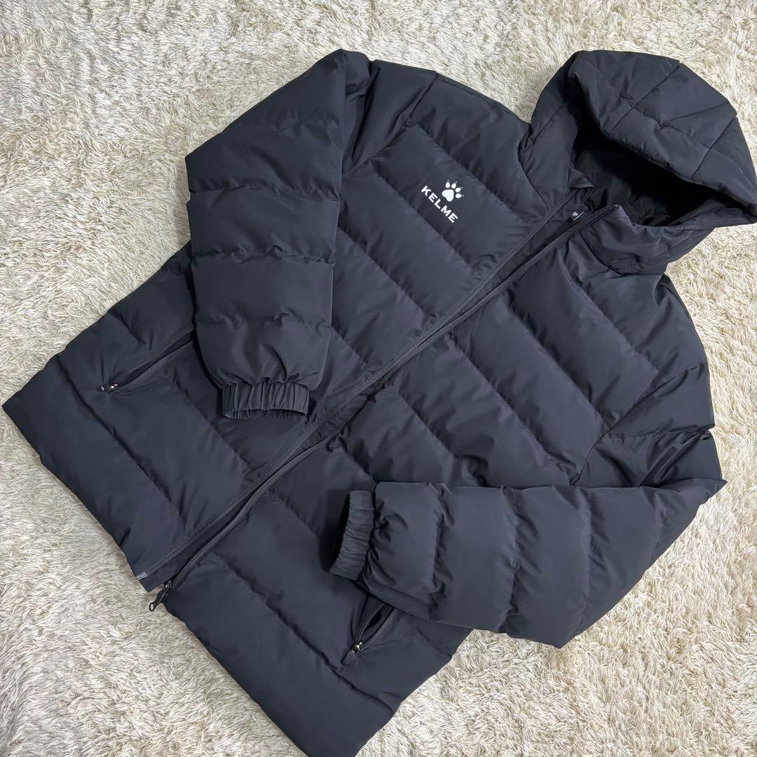美品　KELME 中綿　ダウンジャケット　黒　XXL