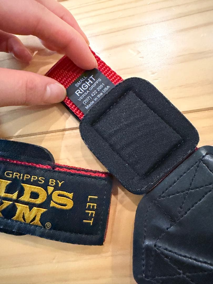 GOLD'S GYM パワーグリップ Sサイズ 左右セット