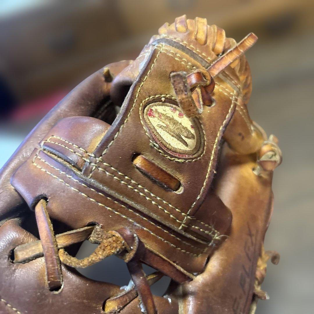 70'S MIZUNO ワールドウィン 赤カップ 硬式グローブ オリジナル