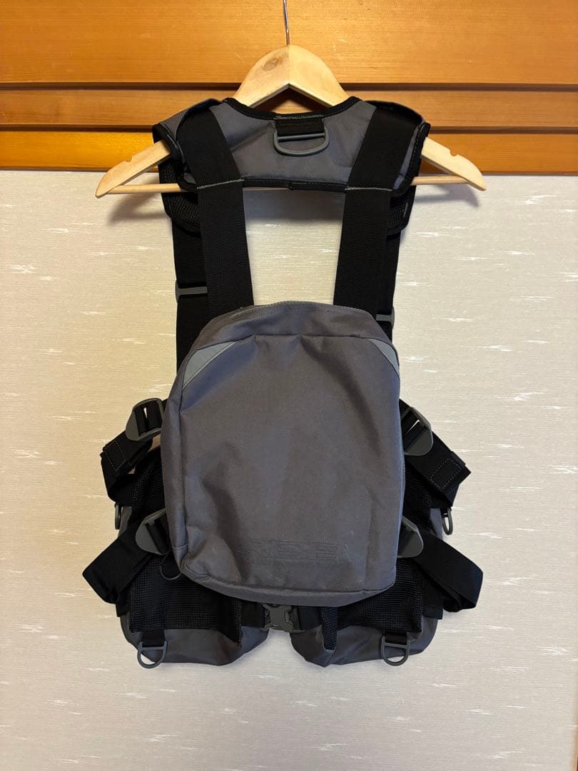 RBB フィッシングベスト グレー