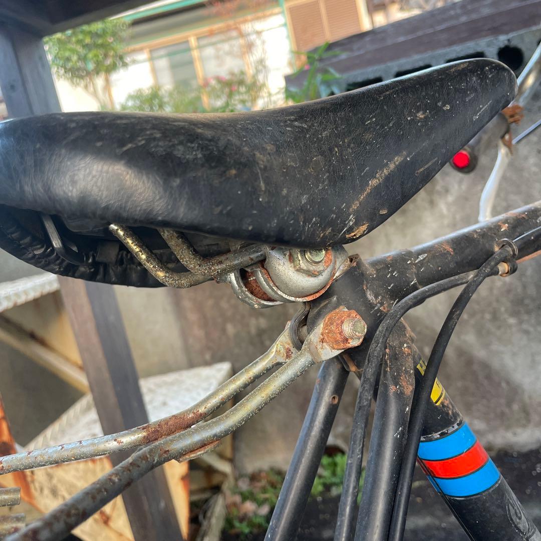 値下げ　昭和レトロ　自転車　ギア付き　ジャンク