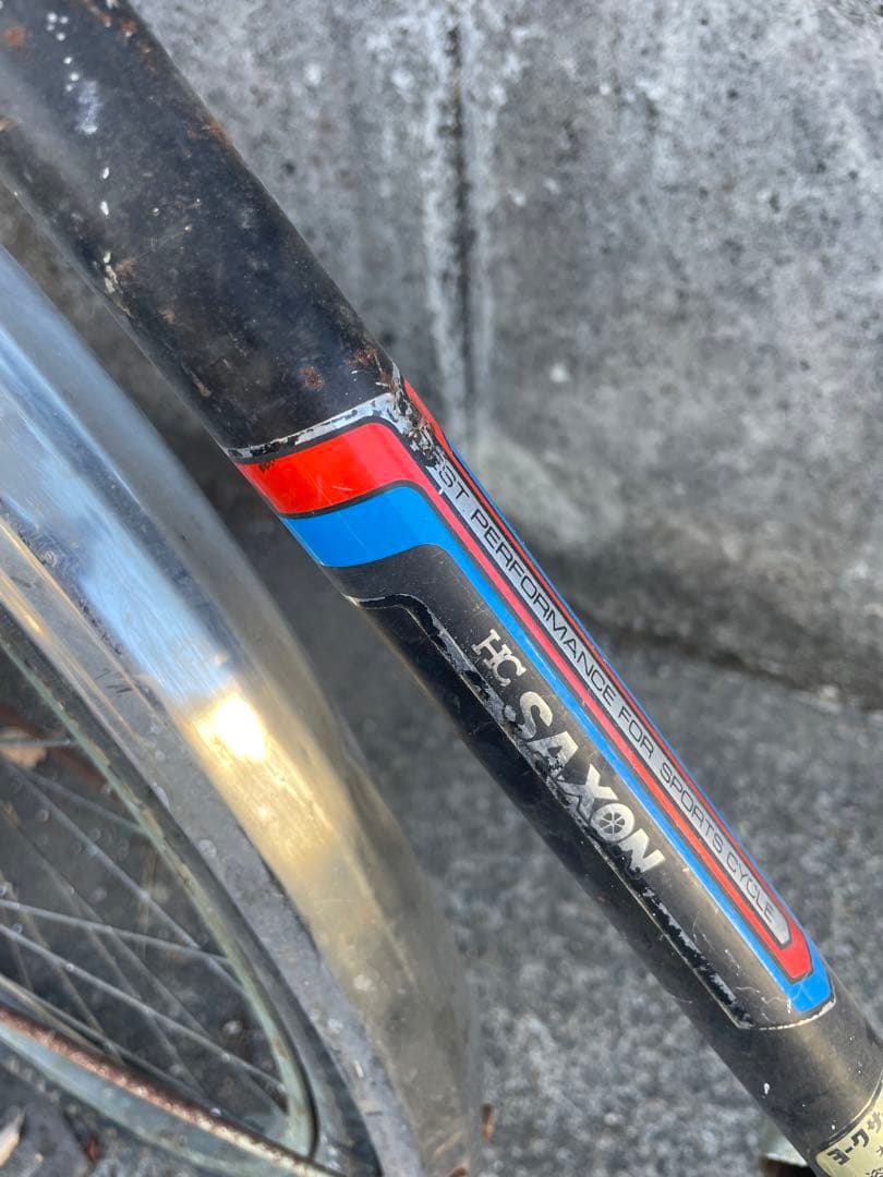 値下げ　昭和レトロ　自転車　ギア付き　ジャンク