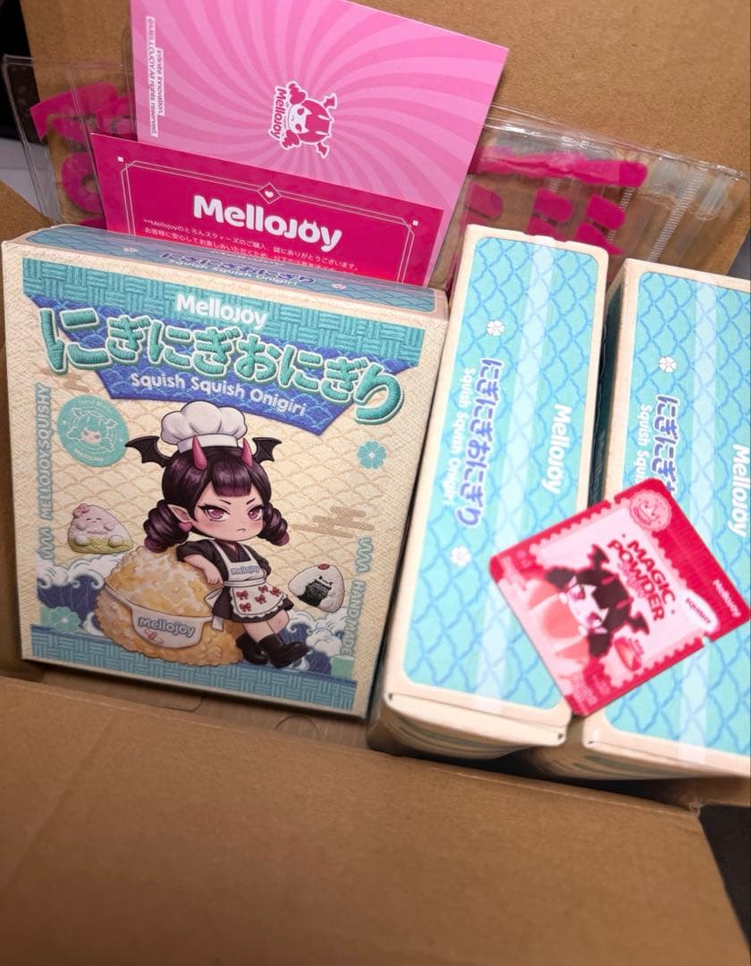 【メロジョイ】にぎにぎおにぎり　新品未開封×3