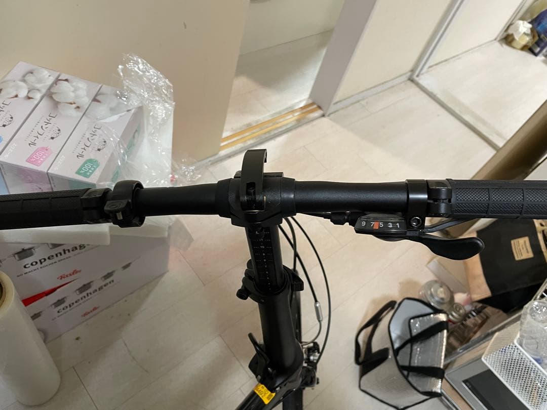 RENAULT 折りたたみ自転車 ブラック