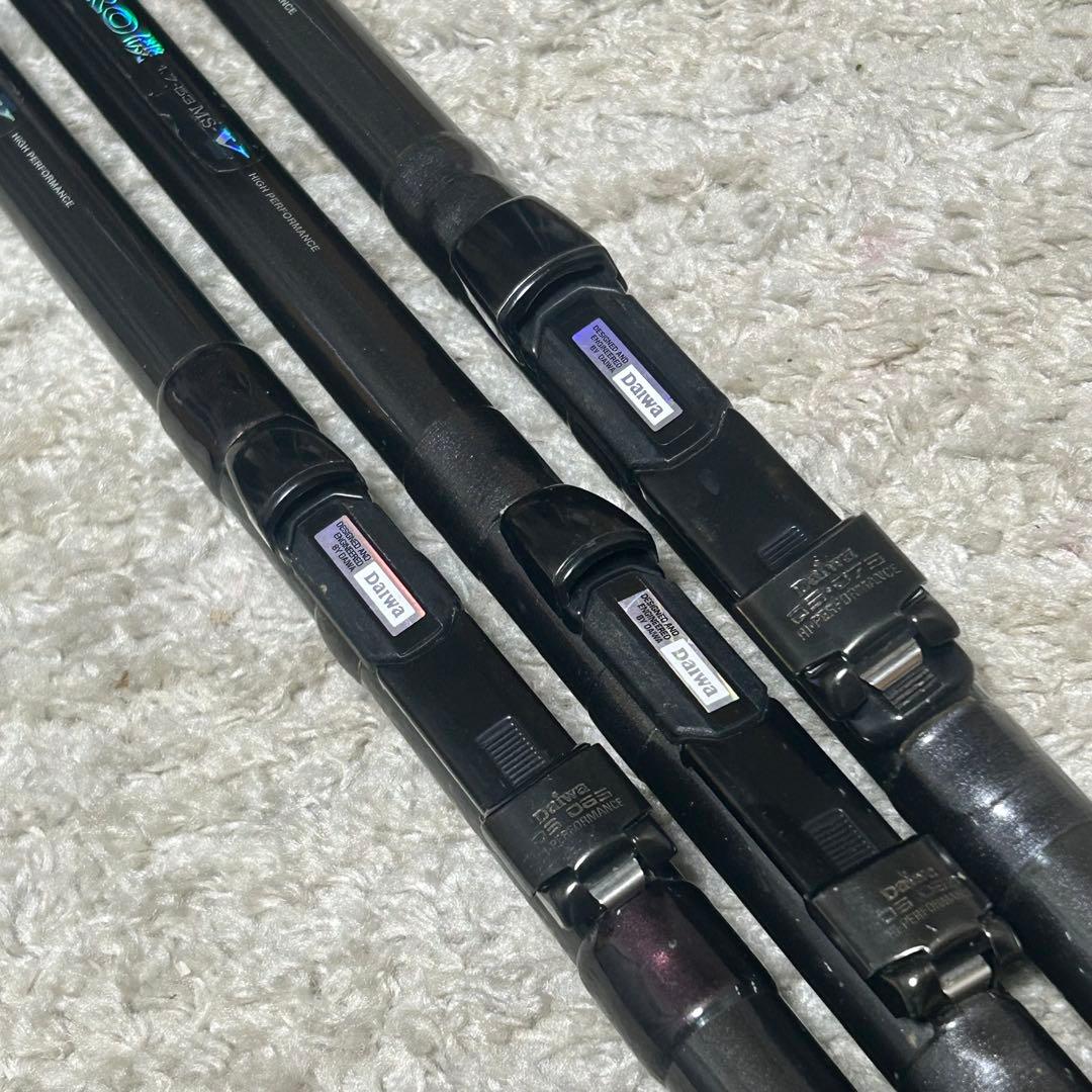 DAIWA ダイワ　釣竿　磯釣り　防波堤釣り　3本セット