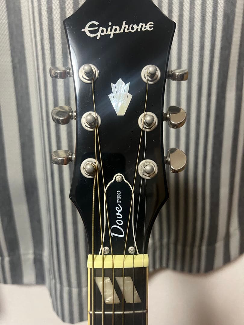 お買い得！美品！凄く弾きやすいエレアコEpiphone Dove Pro