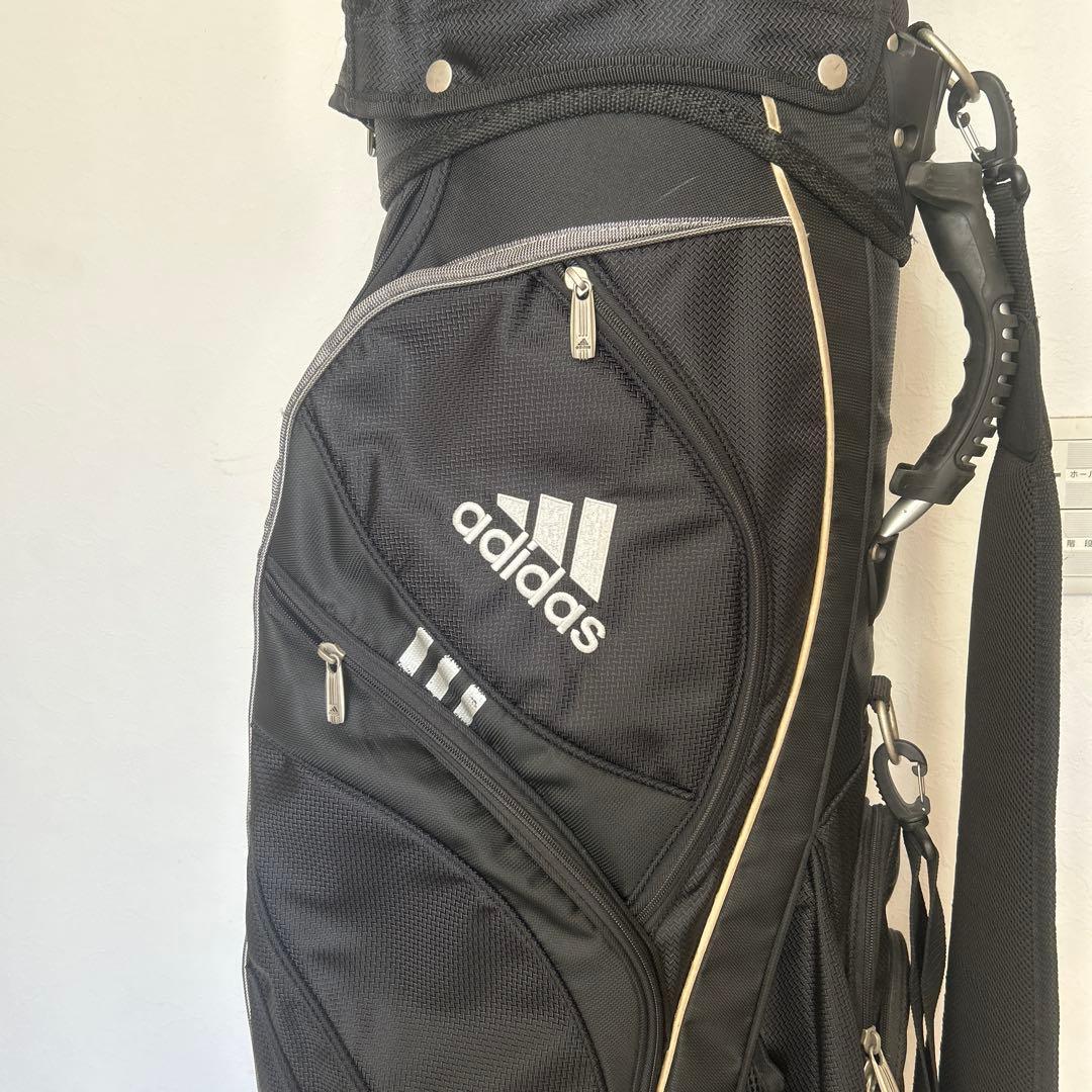 adidas キャディバッグ 黒