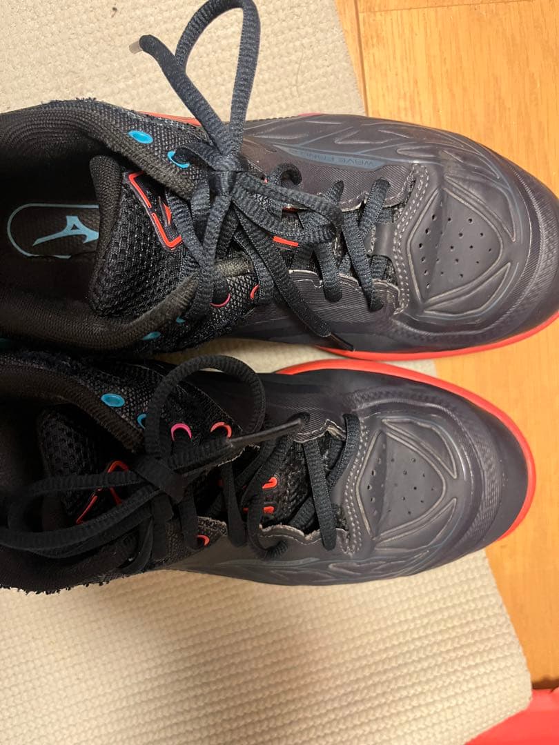限定 ミズノ MIZUNO バドミントン シューズ ウェーブファング フィット