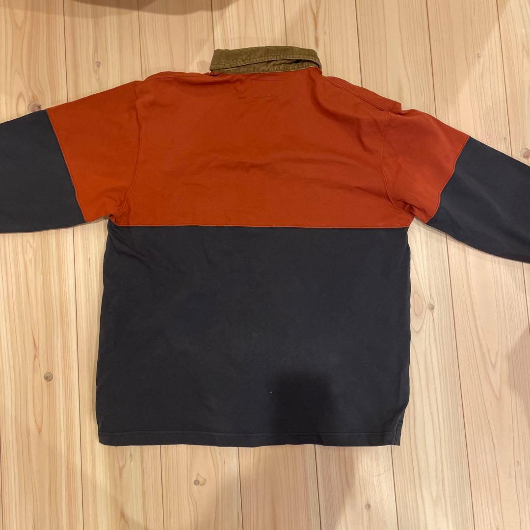 THE NORTH FACE ポロシャツ Sサイズ オレンジ/グレー