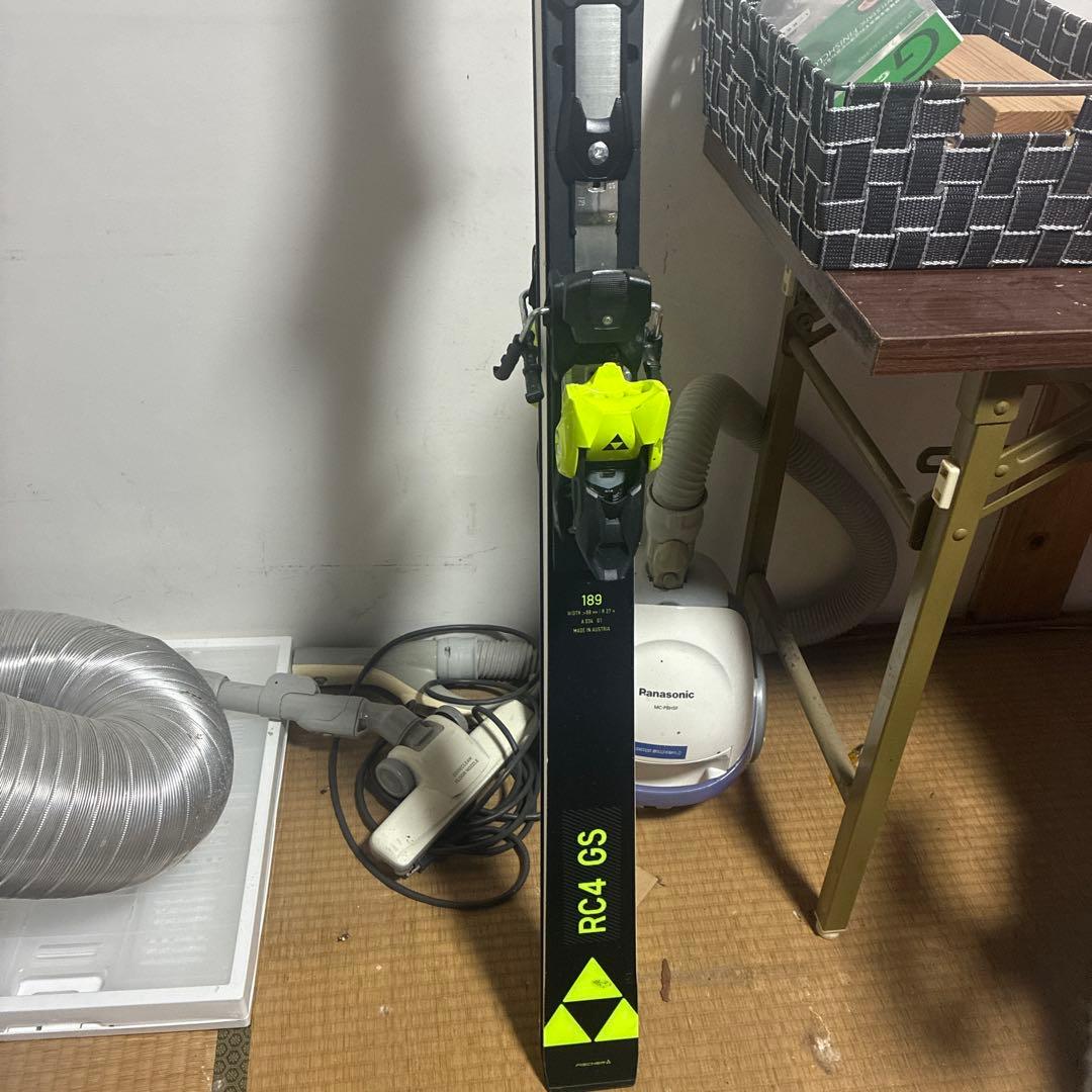 FISCHER RC4 GS スキー 189cm Z17ビンディング