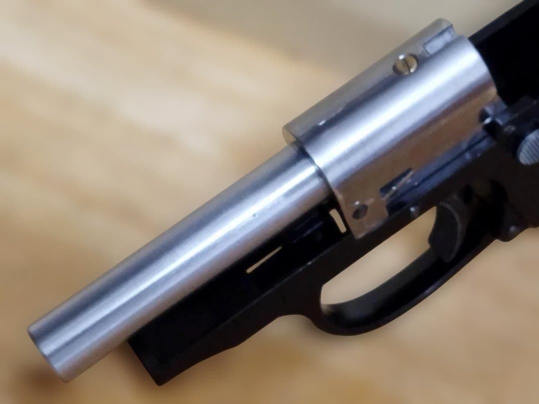 マルゼン　Walther PPK/s ガスブローバック　純正可変ホップバレル付き