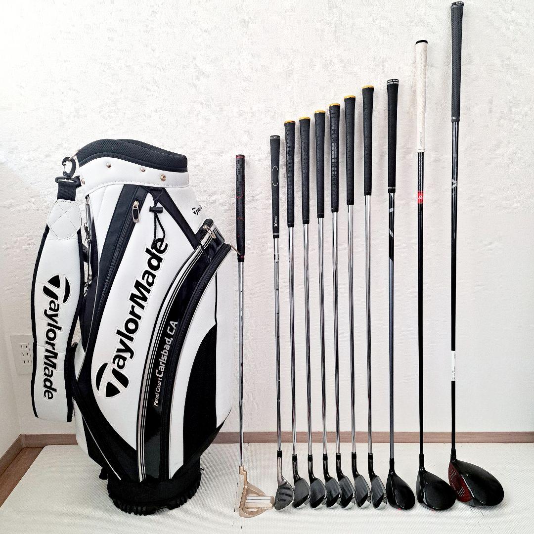 左　ステルス　テーラーメイド　メンズ　ゴルフクラブセット　フルセット　レフティ
