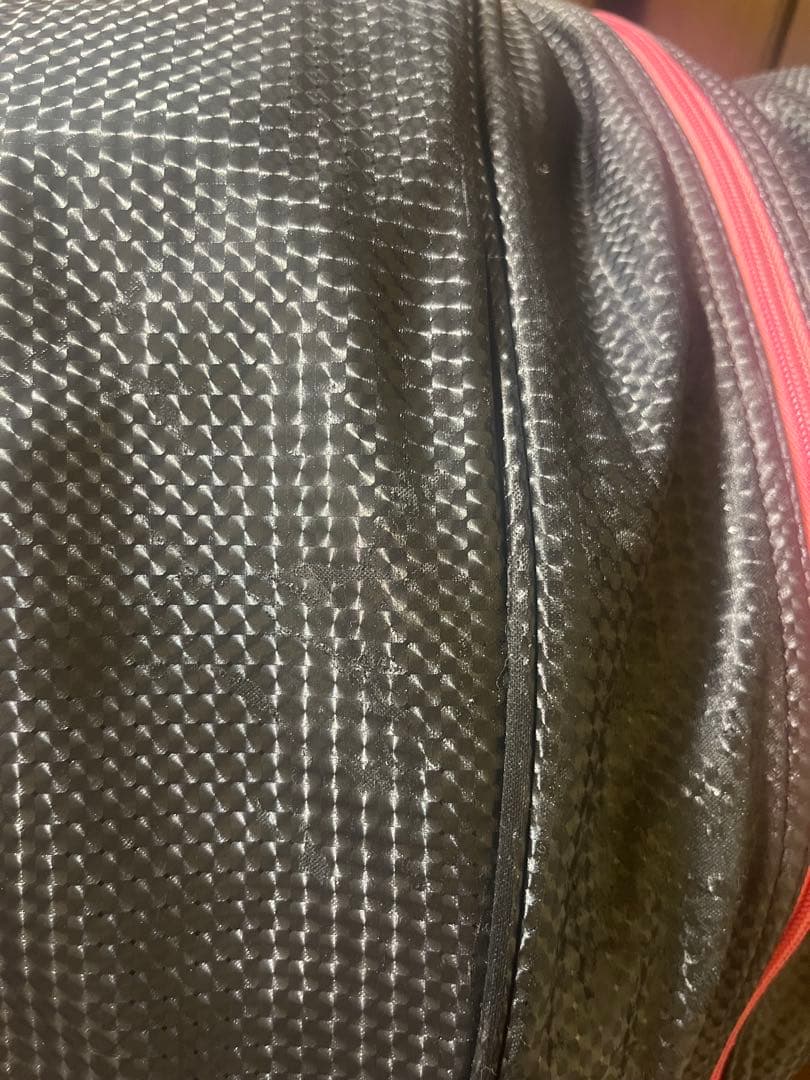 le coq sportif キャディバッグ ブラック・ピンク レディース