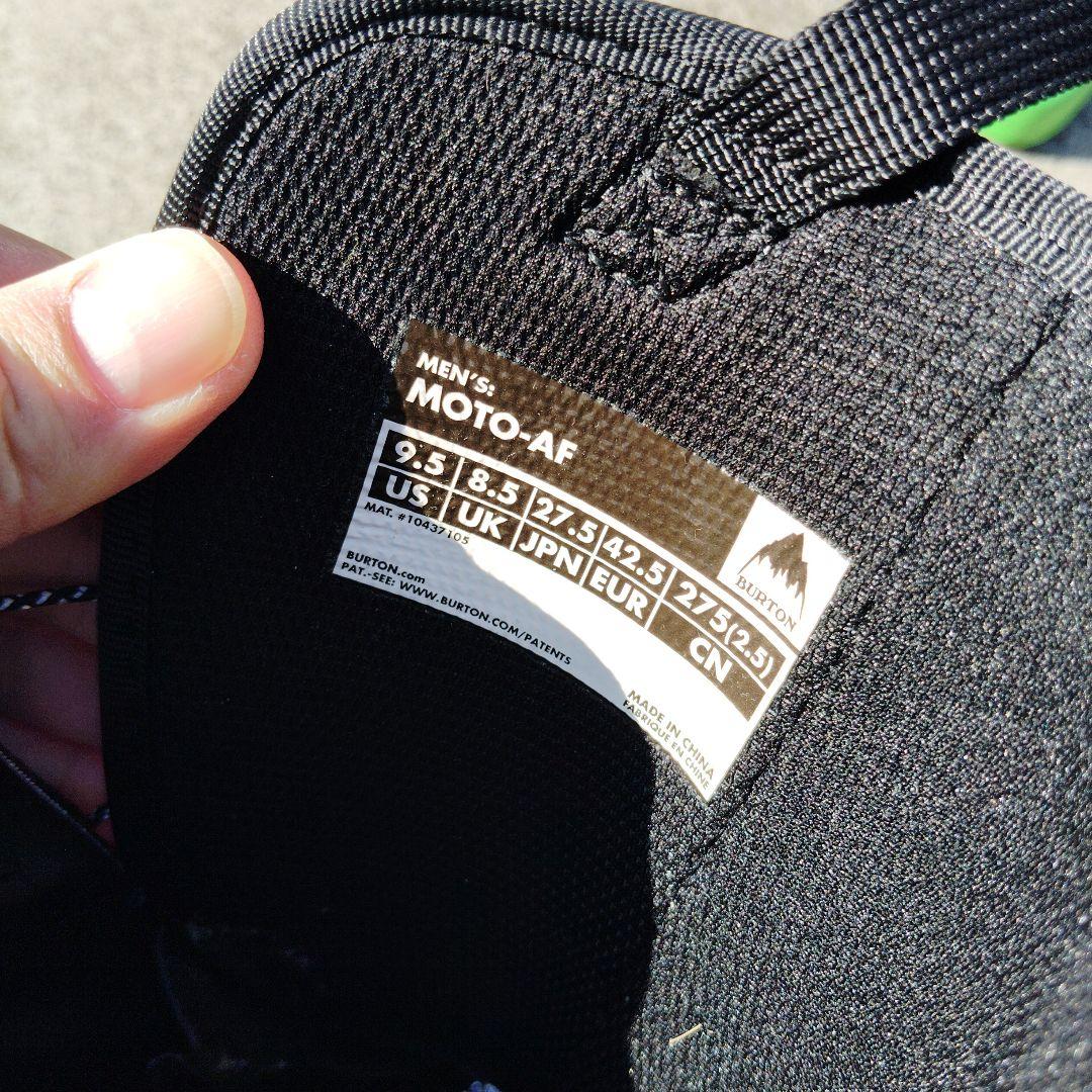 美品BURTON！MOTO 27.5cm