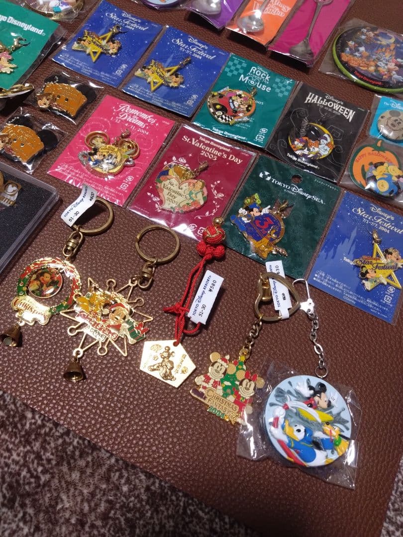 Tokyo Disneyland キャラクターキーホルダーセット 未使用