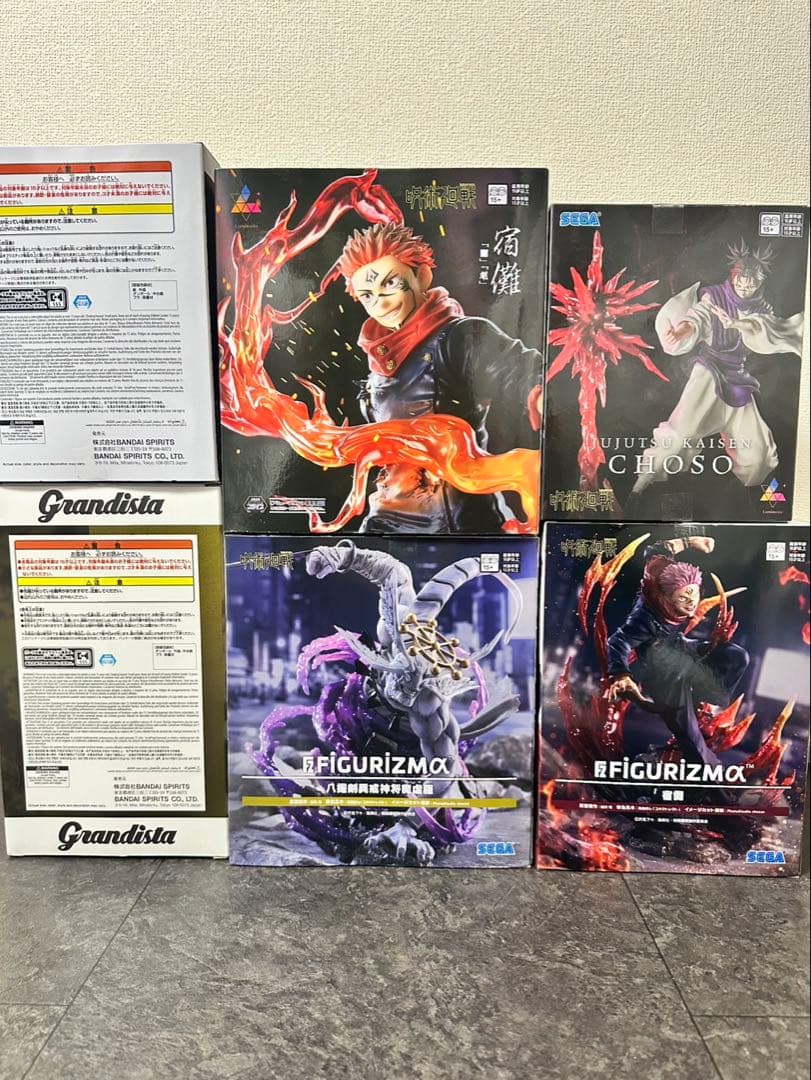 【豪華6点セット】呪術廻戦 フィギュア 宿儺 羂索 脹相 禪院直哉 魔虚羅