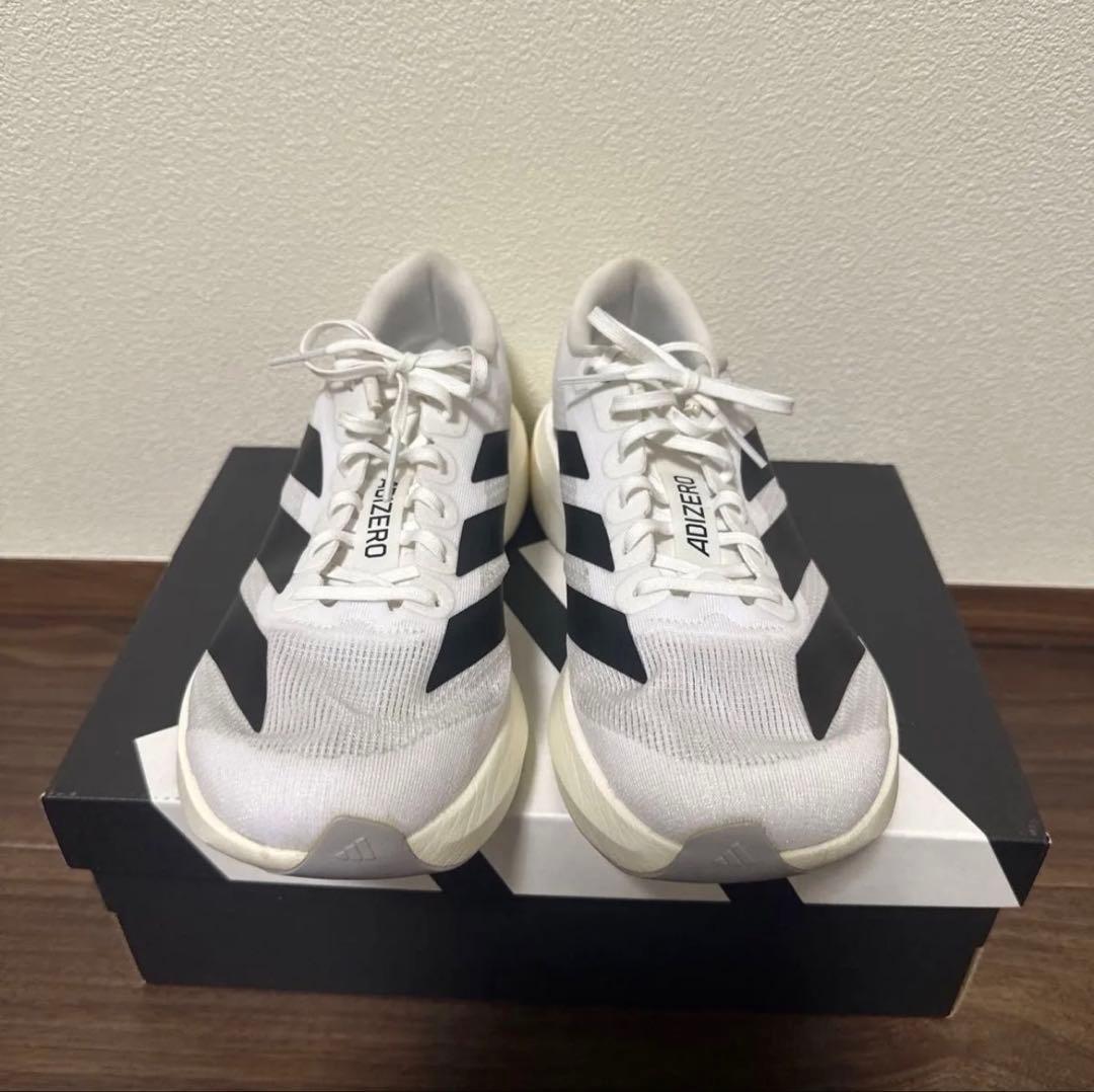 adidas ADIZERO EVO SL ホワイト 27.0cm