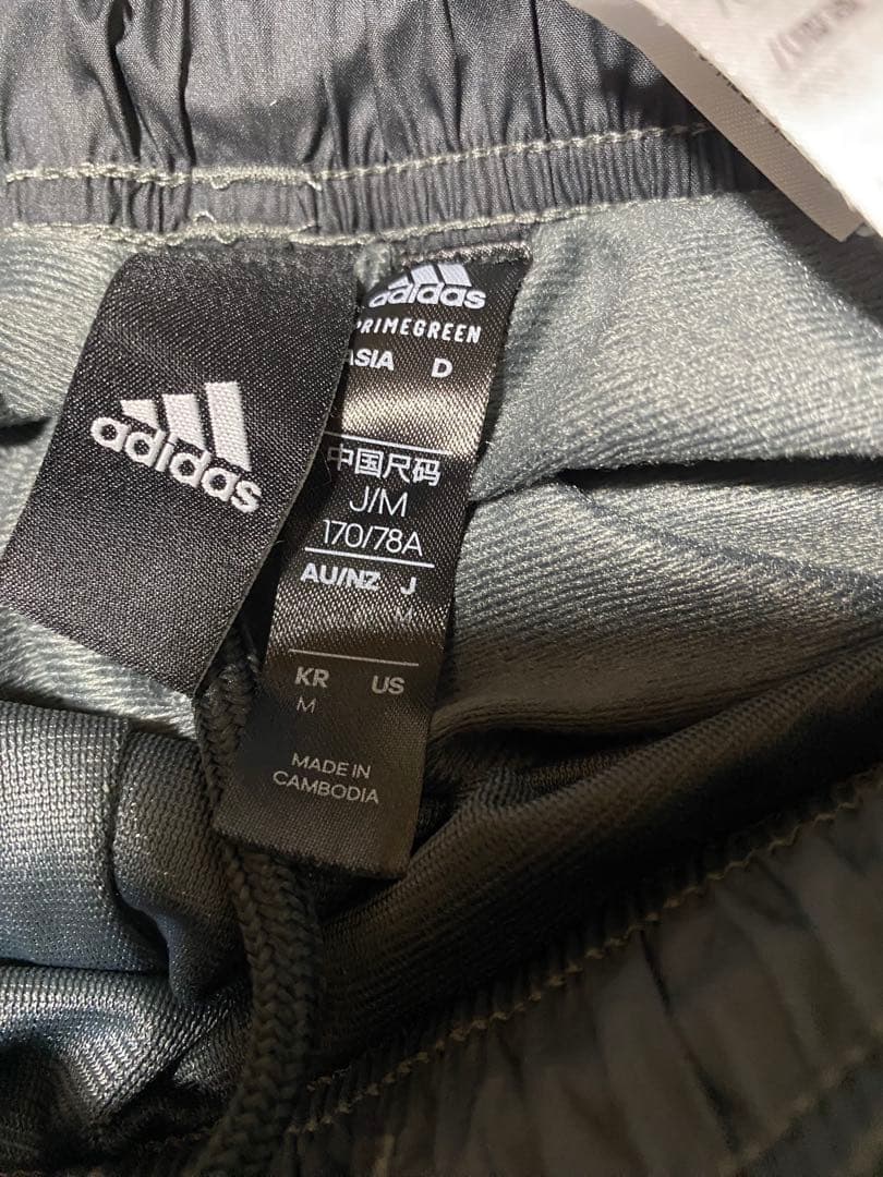 adidas ウィンドブレーカー パンツ M グレー