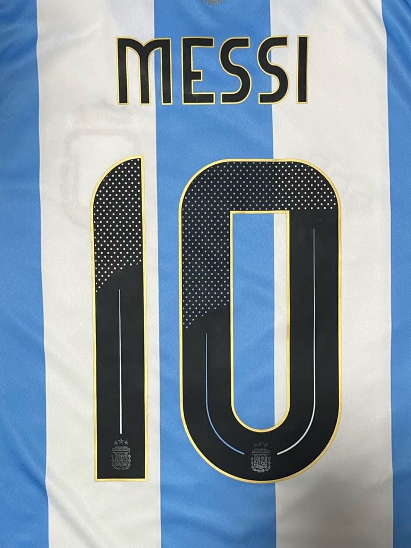 【新品・未使用・紙タグ付】アルゼンチン代表 メッシ ユニフォーム