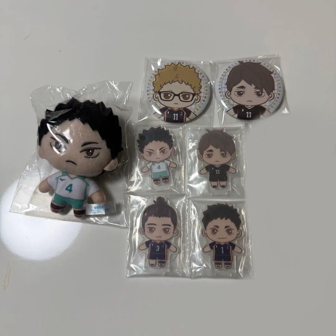 【新品未使用】ハイキュー ラッキーくじ ラストラッキー賞 ぬい アクスタ 缶バ