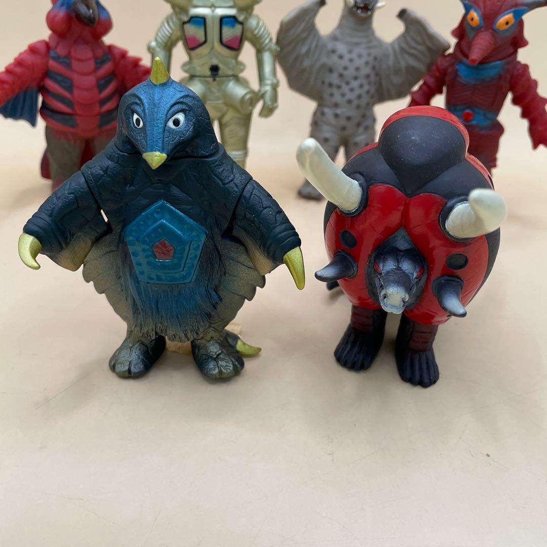 ウルトラマンシリーズ 怪獣フィギュア 6体セット　ソフビ バンダイ ウルト怪獣