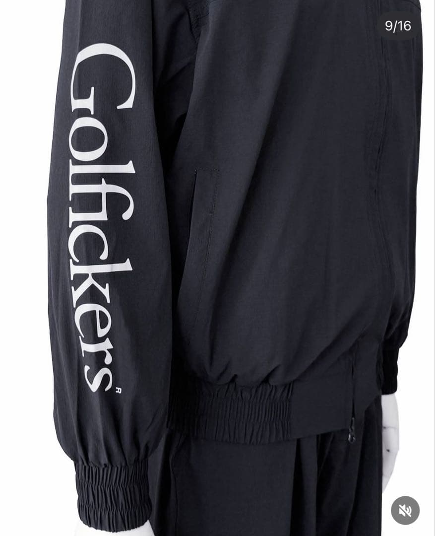 メンズウェア Golfikers [HOLE 596]stretch jacket black