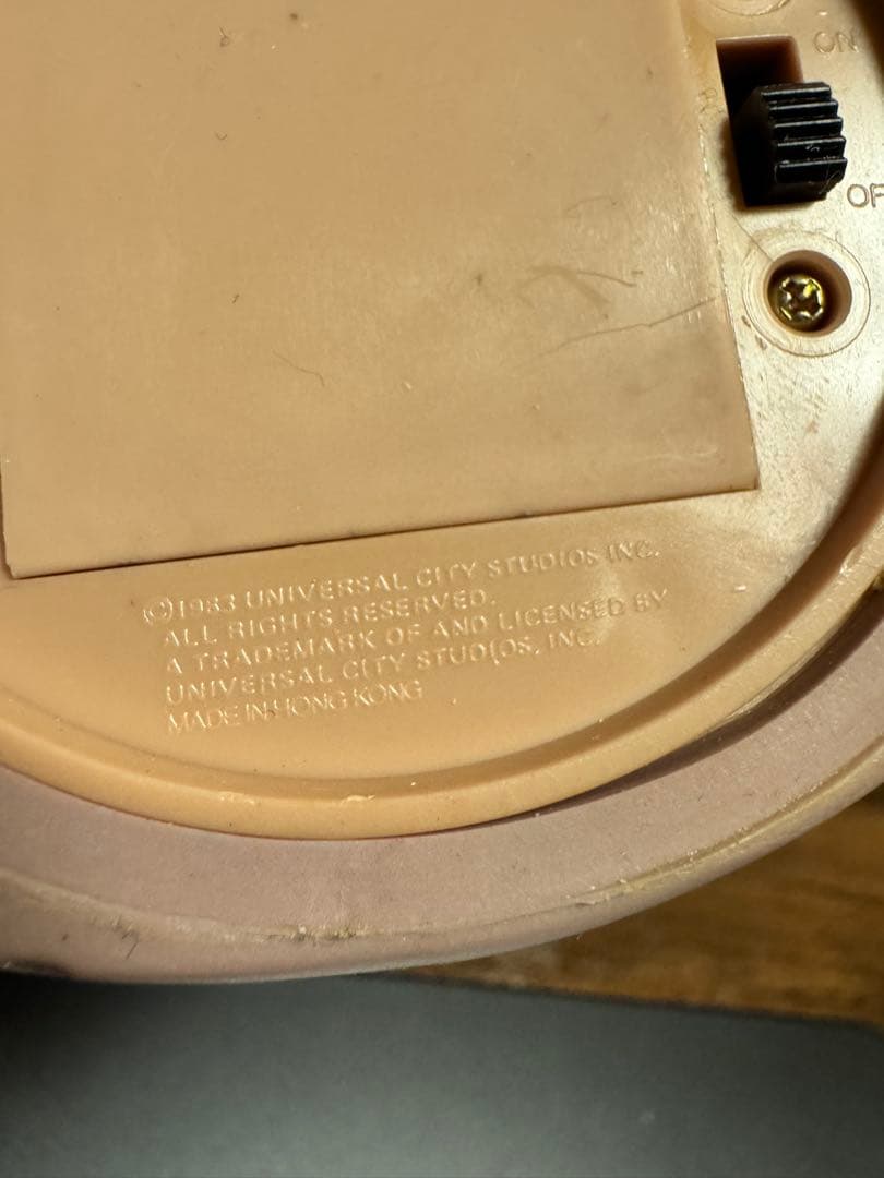 【1982年当時物・完動品】E.T. NIGHT LIGHT Aviva社製