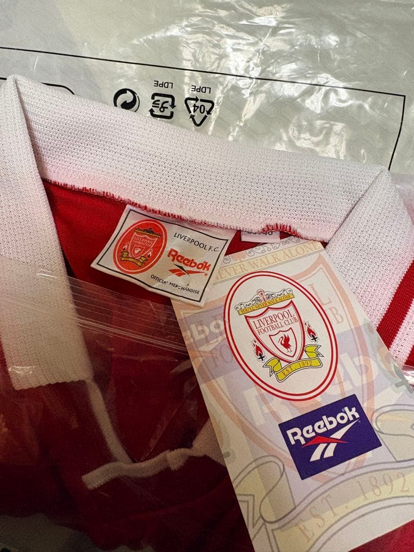 Liverpool FC 95 レッドジャージ Reebok