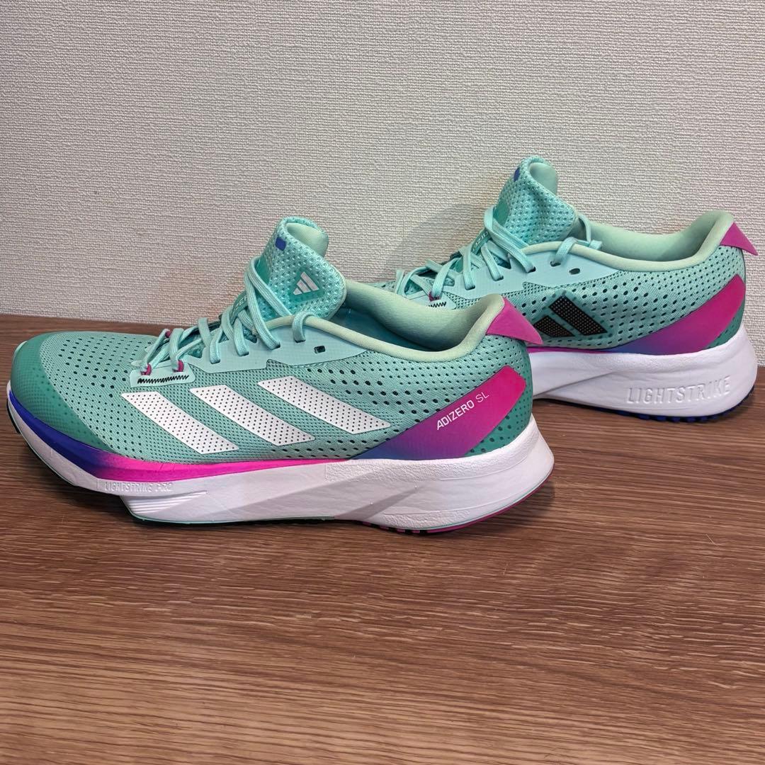 未使用adidasレディースシューズ24.5 アディゼロSL W GV9090