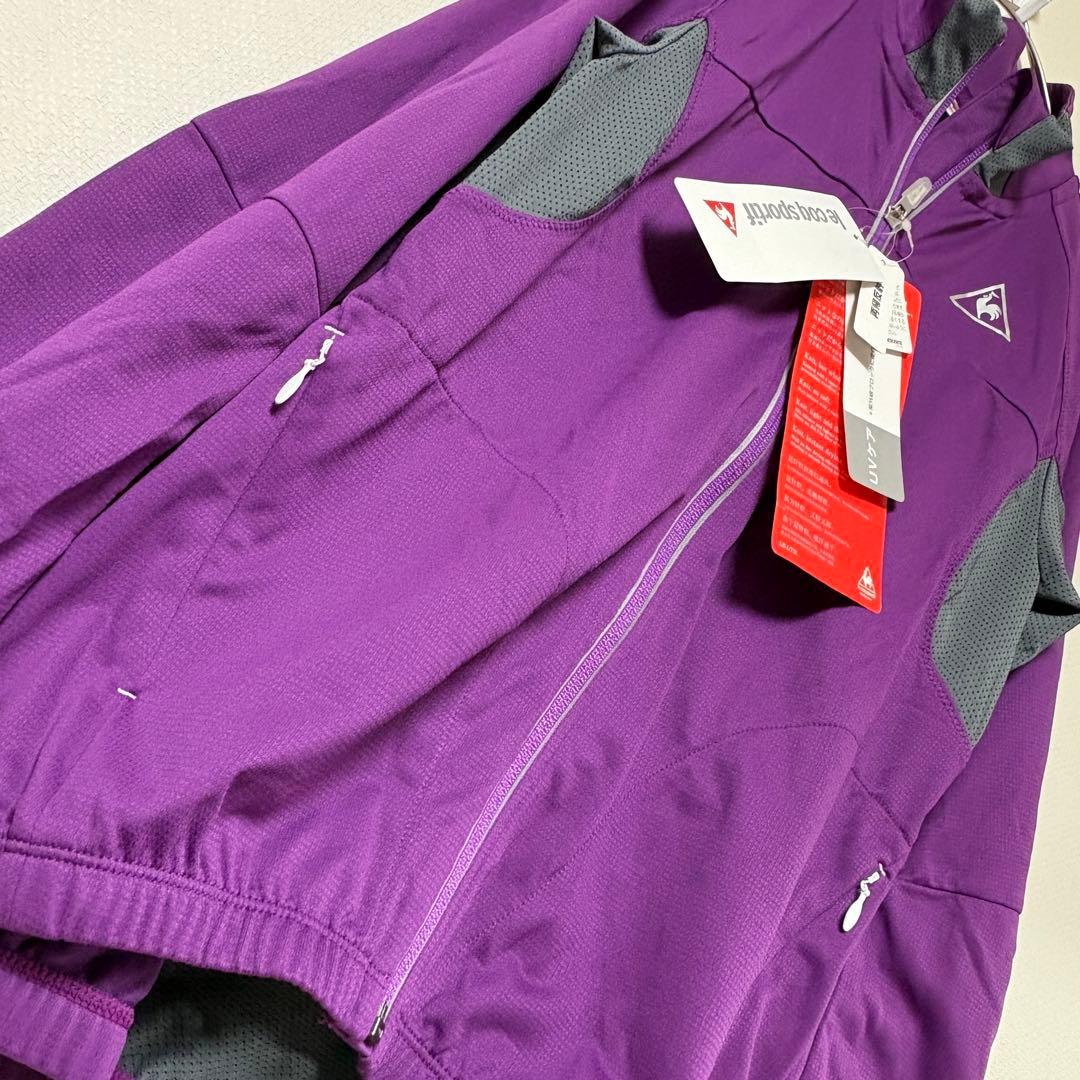 ルコック レディース フルジップ サイクリングジャケット M 新品