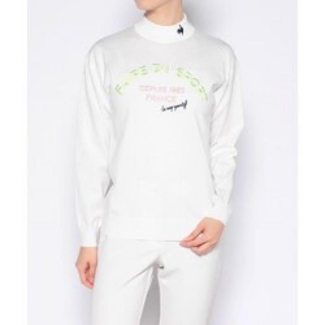 le coq sportif ハイネックセーター ホワイト