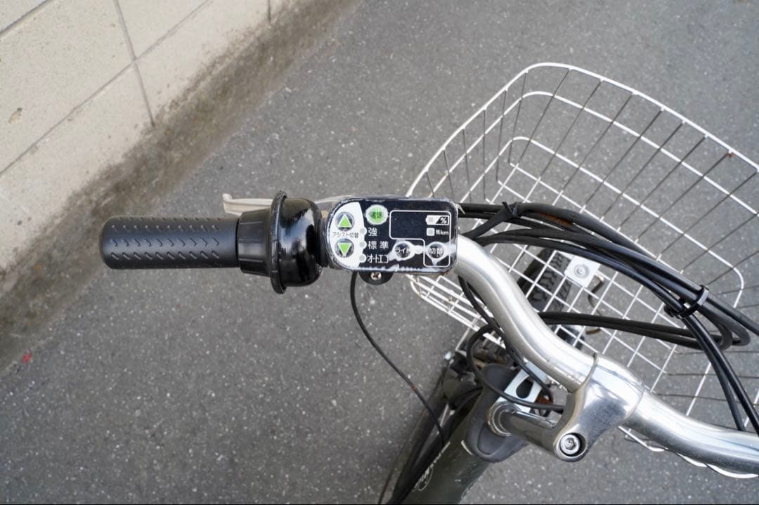電動自転車 ヤマハ 20インチ 子供乗せ 中古 041802