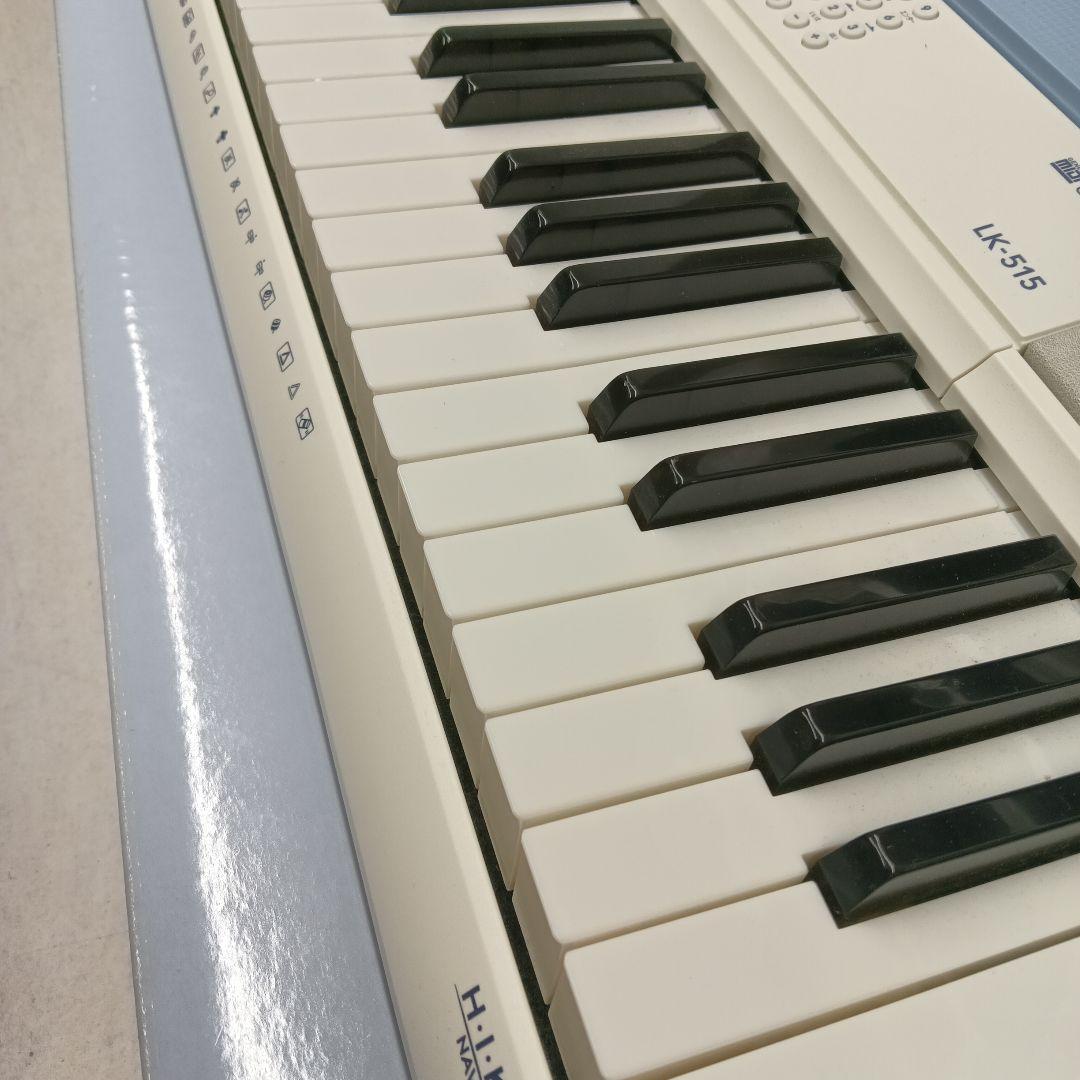 カシオ CASIO 電子ピアノ　光ナビゲーション　LK-515