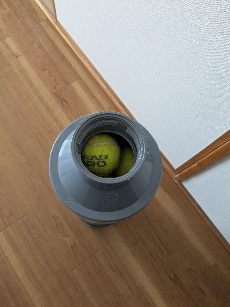 テニスボール加圧器　自作