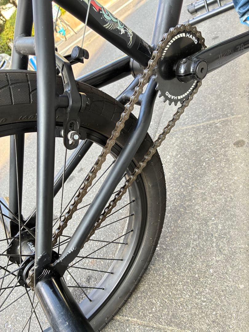 【直接引き取りのみ】LEUCADIA BMXバイク 20インチ ブラック